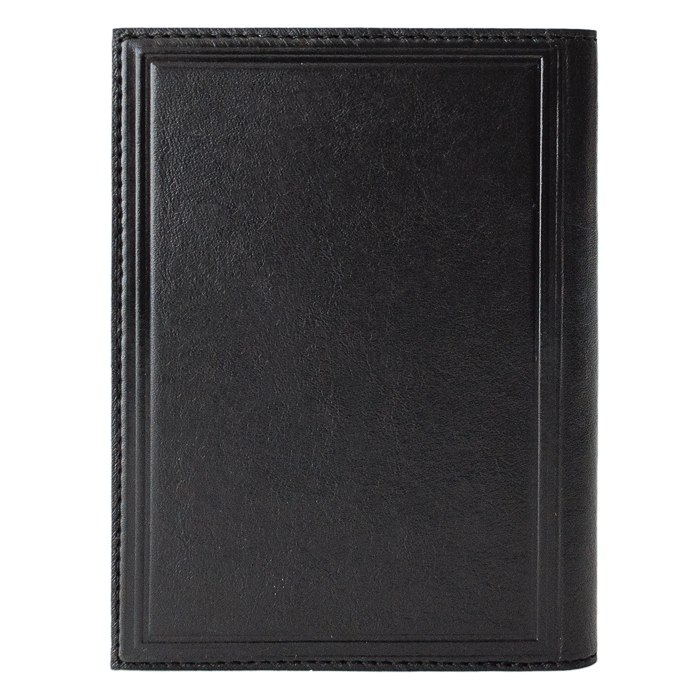 Обложка для паспорта Black, черный  Арт.009-08-47
