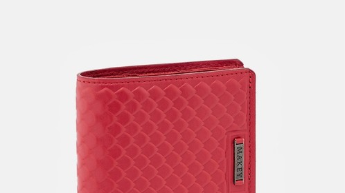 Кошелёк Fleur Mini, красный Арт.142-08-58