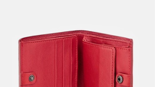 Кошелёк Fleur Mini, красный Арт.142-08-58