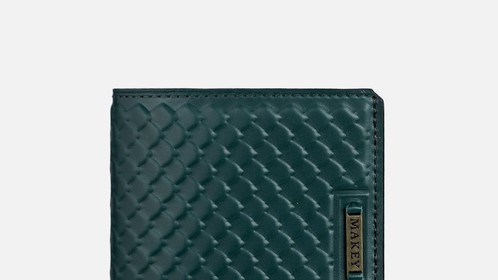 Кошелёк Fleur Mini, зеленый Арт.142-08-58