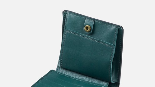Кошелёк Fleur Mini, зеленый Арт.142-08-58