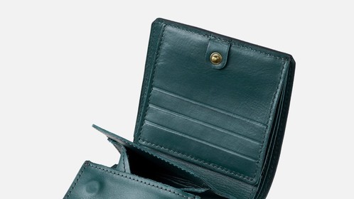 Кошелёк Fleur Mini, зеленый Арт.142-08-58