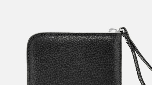 Кошелёк Classic Zippy, черный Арт.148-08-55
