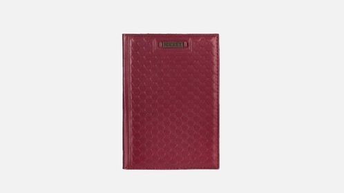 Обложка для паспорта Fleur, бордовый Арт.009-08-58
