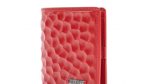 Кошелек Turtle Mini, красный Арт.142-08-70