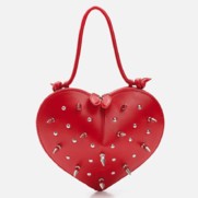 Сумка Heart Spikes, красный Арт.115-09-01