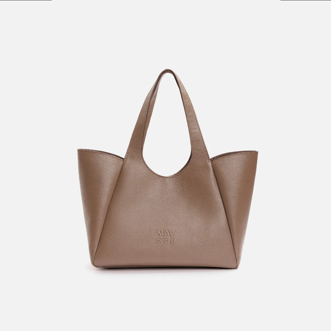 Сумка Folded Shopper, мокко  Арт.119-07-18