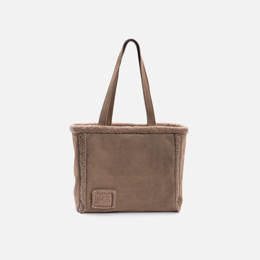 Сумка Shopper Suede, мокко Арт.119-11-22