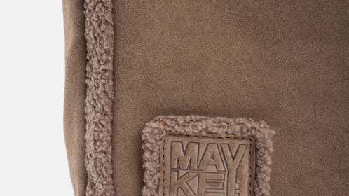 Сумка Shopper Suede, мокко Арт.119-11-22