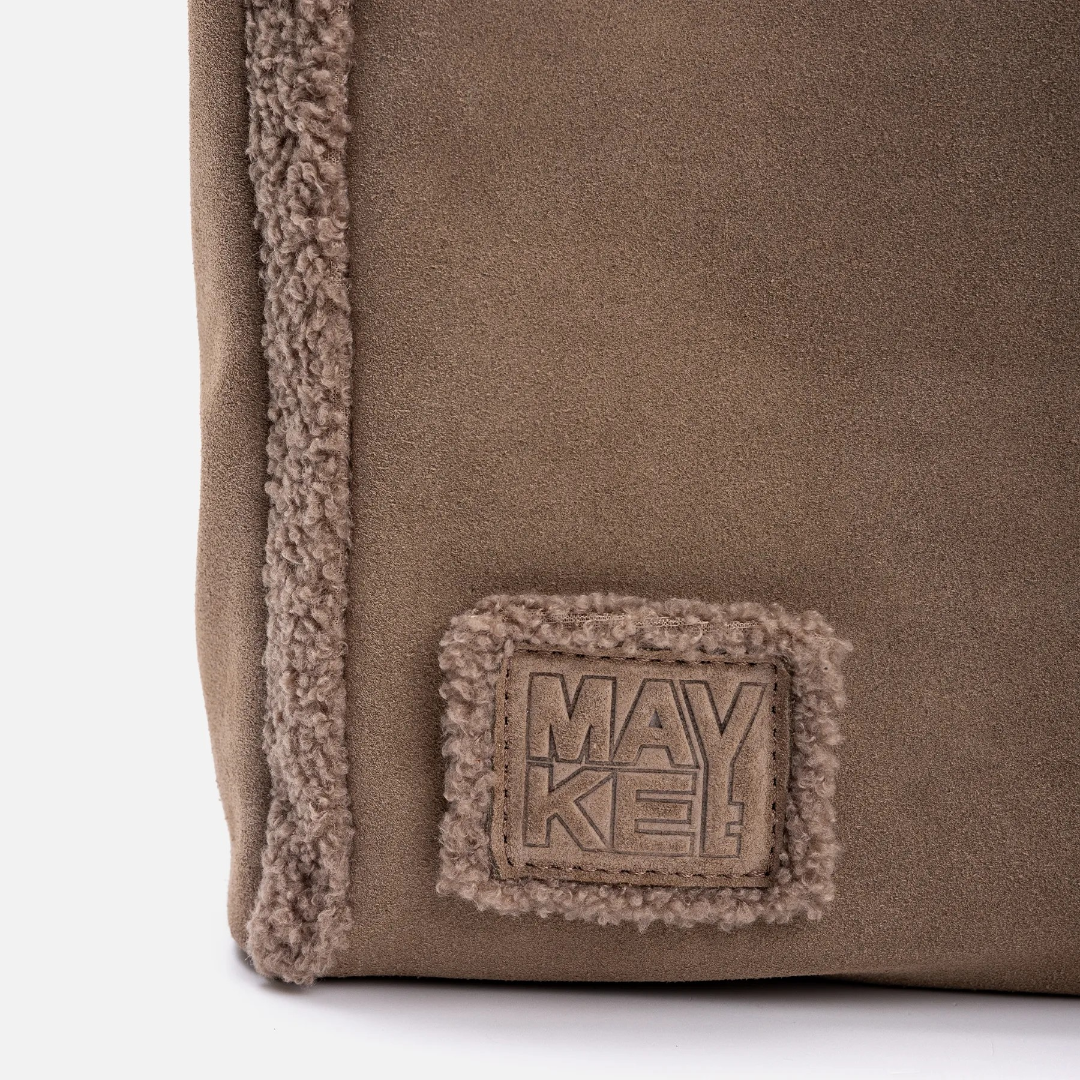 Сумка Shopper Suede, мокко Арт.119-11-22