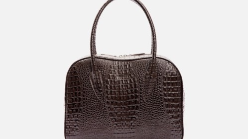 Сумка Office Bag, коричневая рептилия Арт.115-07-67