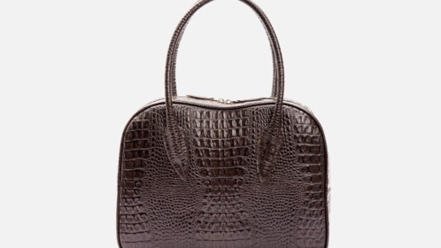 Сумка Office Bag, коричневая рептилия Арт.115-07-67