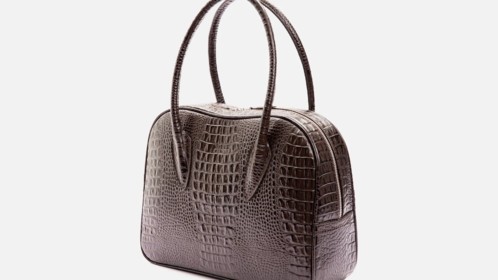 Сумка Office Bag, коричневая рептилия Арт.115-07-67
