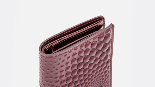 Кошелёк Bubbles Mini, бордовый Арт.142-08-50