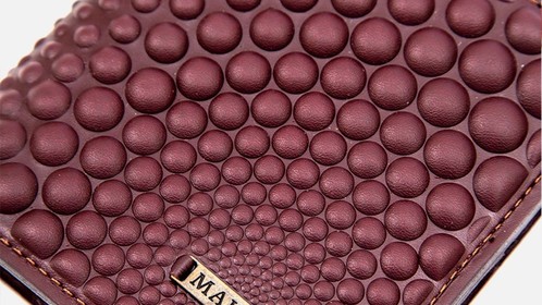 Кошелёк Bubbles Mini, бордовый Арт.142-08-50