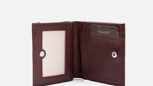 Кошелёк Basic Mini, бордовый Арт. 302-07-04