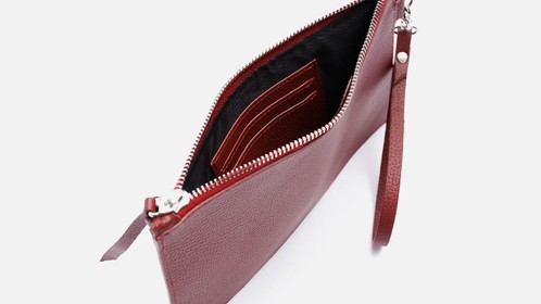 Кошелёк Zip, красный Арт.148-07-01
