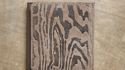 Кошелёк Wood Mini, мокко Арт.042-07-11