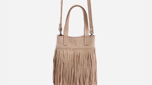 Сумка Boho Carry, мокко велюр Арт.117-09-59
