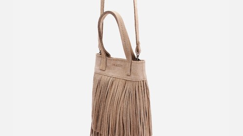 Сумка Boho Carry, мокко велюр Арт.117-09-59