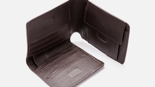 Кошелёк Folding, коричневый Арт.042-07-12