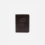 Обложка для водительского удостоверения Classic, коричневая рептилия Арт.003-08-55