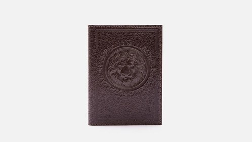 Обложка на паспорт Royal, коричневый Арт.009-08-51