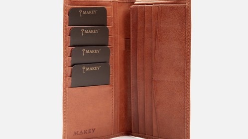 Кошелек Basic, рыжий Арт.301-07-06