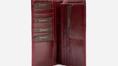 Кошелек Basic, бордовый Арт.301-07-06