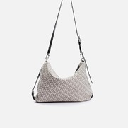 Сумка Le Lin Haul, черная с принтом Арт.119-07-09