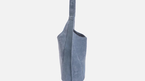 Сумка Velour, голубой велюр Арт.115-07-84