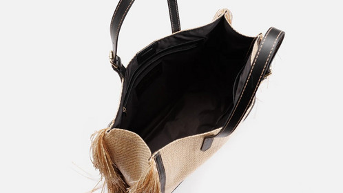 Сумка Raffia Shopper, песочный Арт.119-07-13