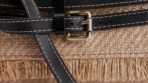 Сумка Raffia Crossbody, песочный Арт.114-07-13