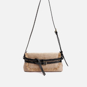Сумка Raffia Crossbody, песочный Арт.114-07-13