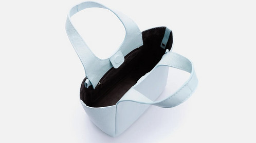 Сумка Folded Mini Shopper, голубой Арт.116-07-18