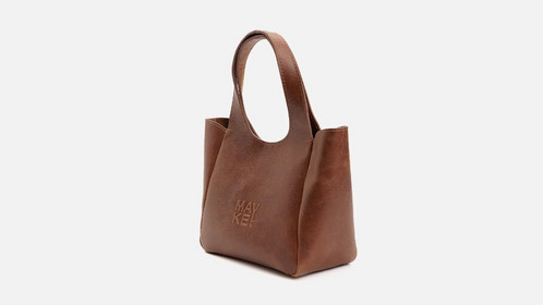 Сумка Folded Mini Shopper, рыжий Арт.116-07-18