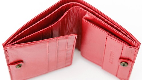 Кошелёк Bubbles Mini, красный Арт.142-08-50