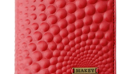 Кошелёк Bubbles Mini, красный Арт.142-08-50